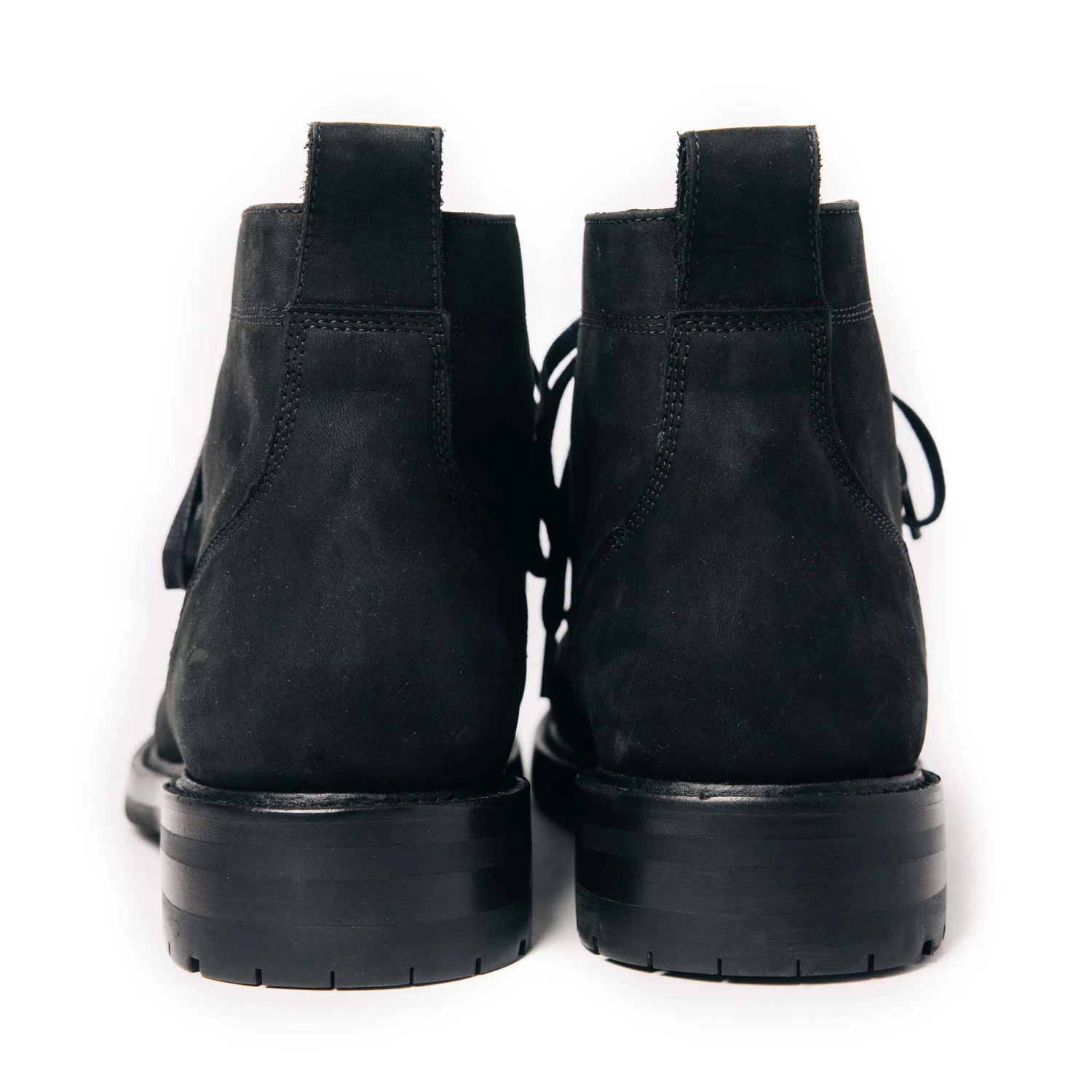 The Moto Boot In Black Weatherproof Nubuck - Image 8