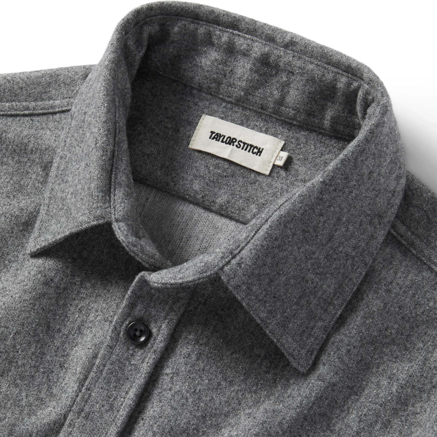 The Utility Shirt In Ash Donegal Wool - Image 5