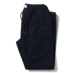 The Apres Pant In Navy Sashiko