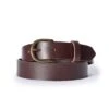 The Foundation Belt In Dark Brown