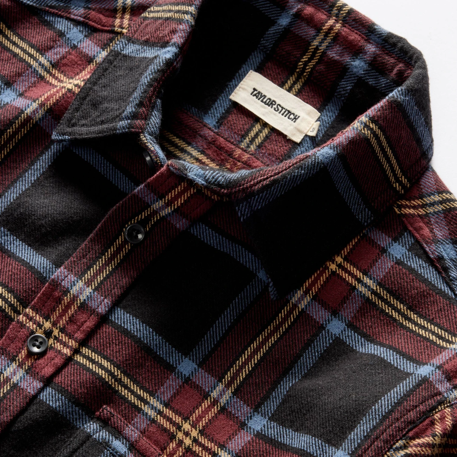 The Ledge Shirt In Dark Navy Plaid - Image 8