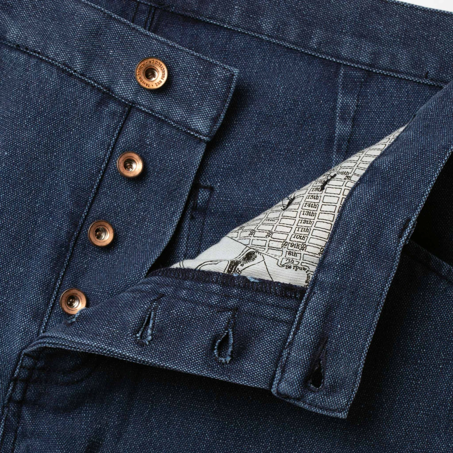 The Camp Short In Indigo Boss Duck - Image 8