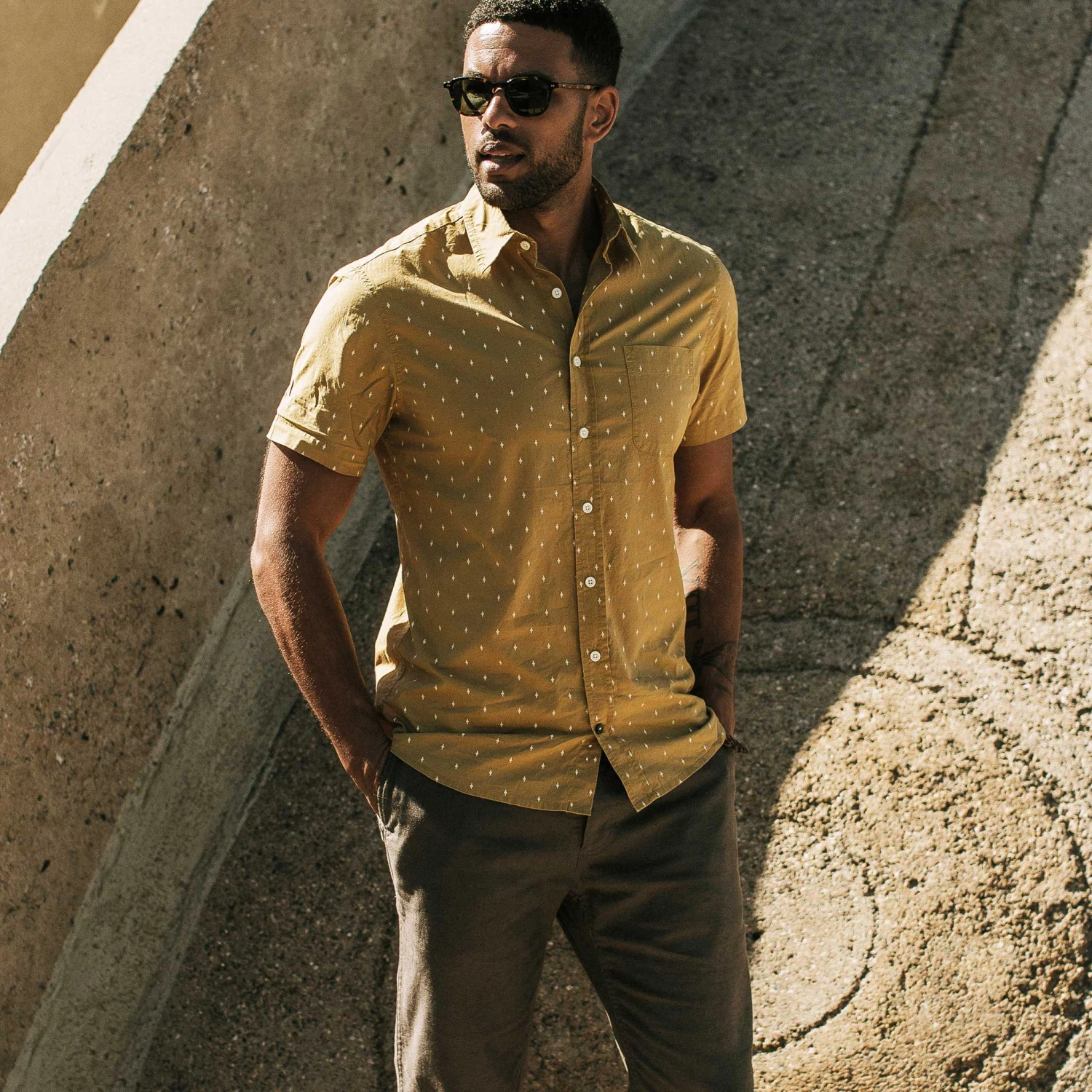 The Short Sleeve California In Southwestern Star - Image 3