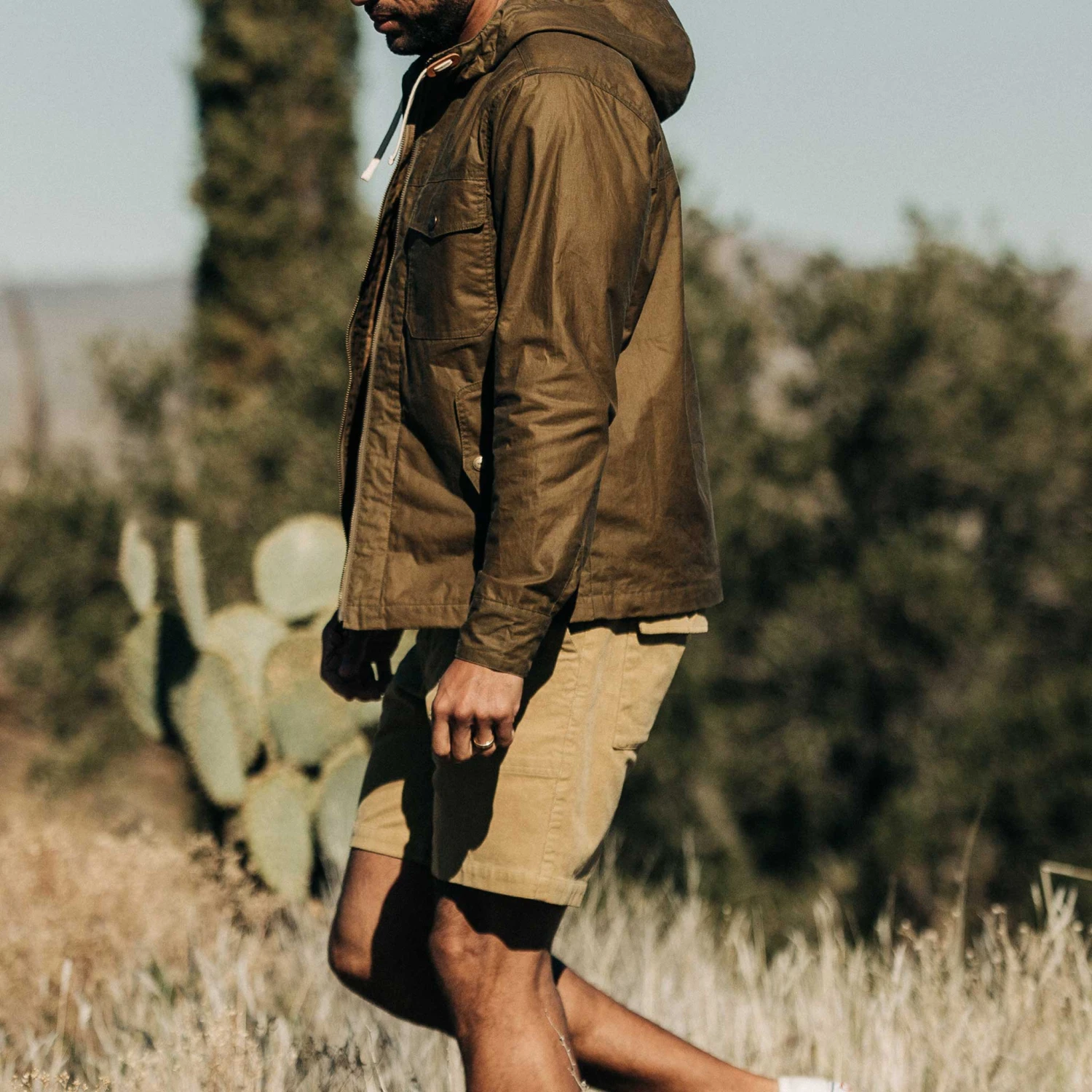 The Trail Short In Khaki Cord - Image 5
