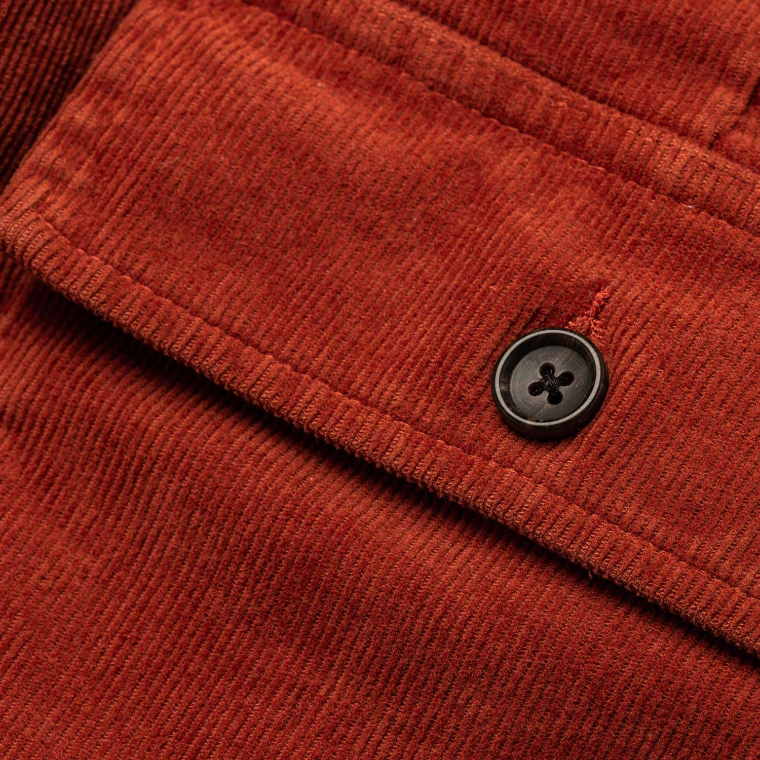 The Trail Short In Rust Cord - Image 9