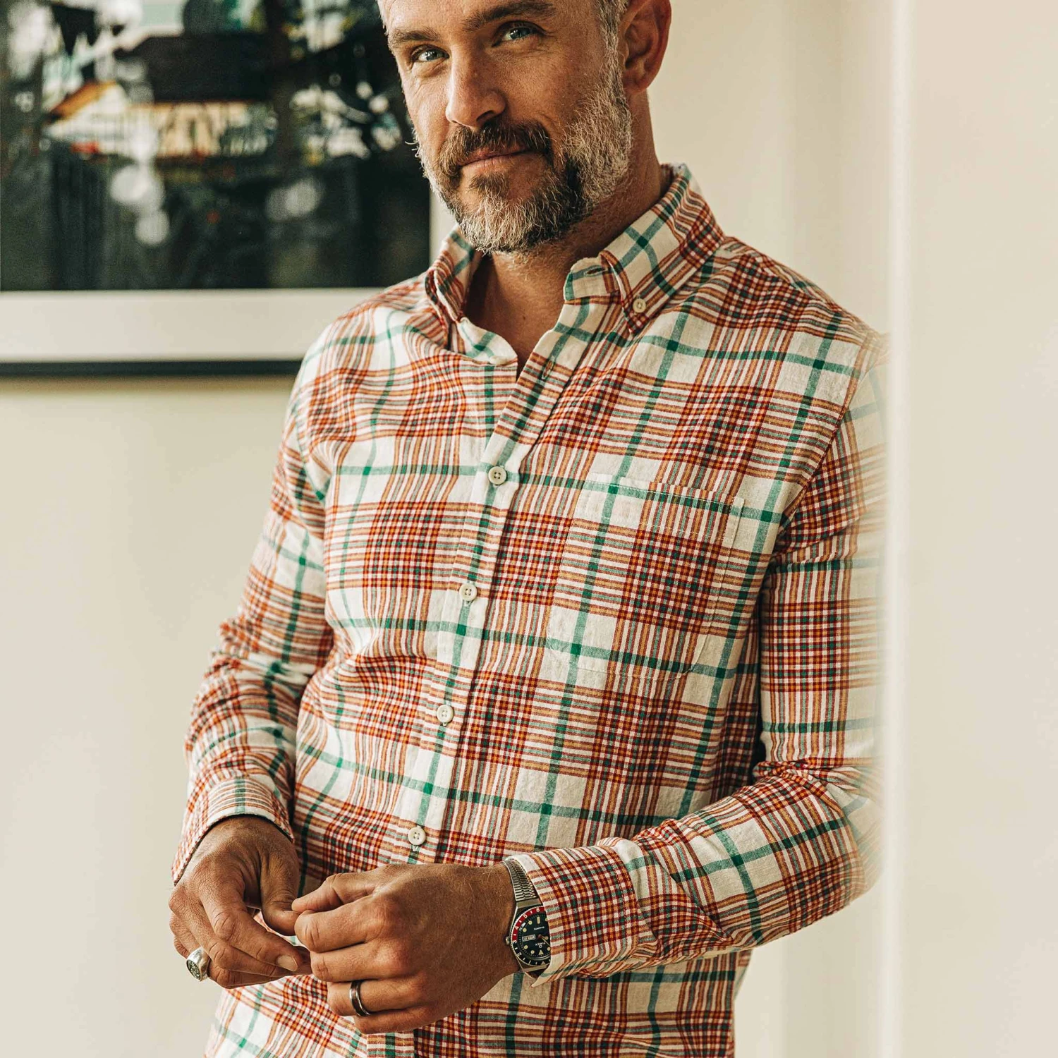 The Jack In Vintage Red Madras - Image 6