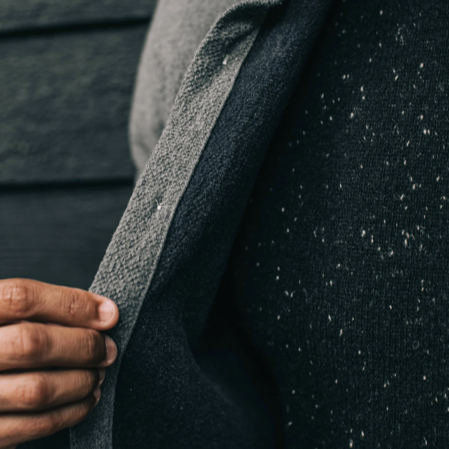 The Jack In Charcoal Double Cloth - Image 5