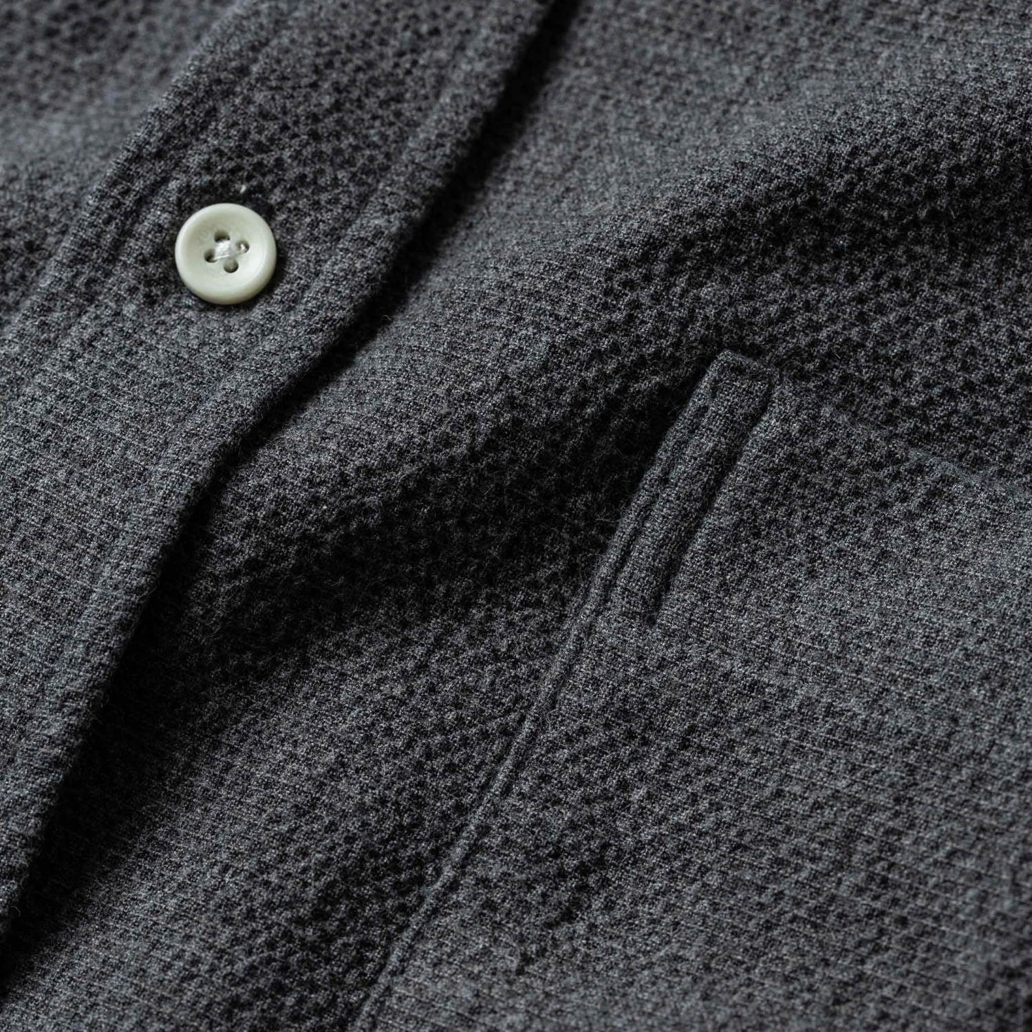The Jack In Charcoal Double Cloth - Image 6