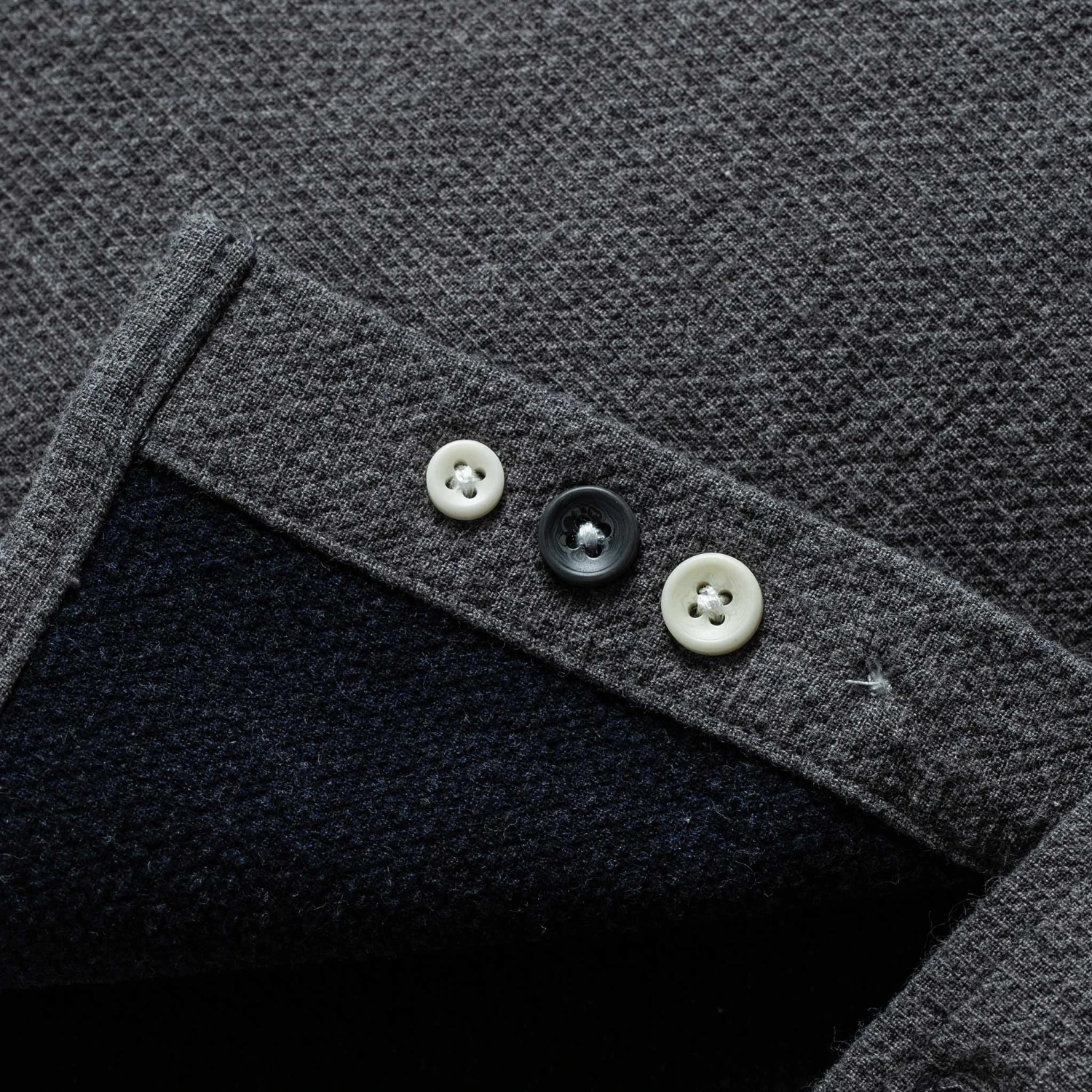The Jack In Charcoal Double Cloth - Image 7