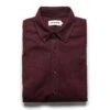 The Jack In Maroon Brushed Oxford