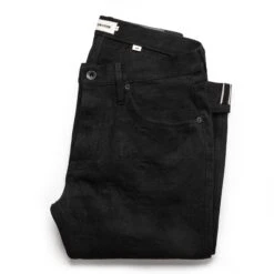 The Slim Jean In Black Selvage