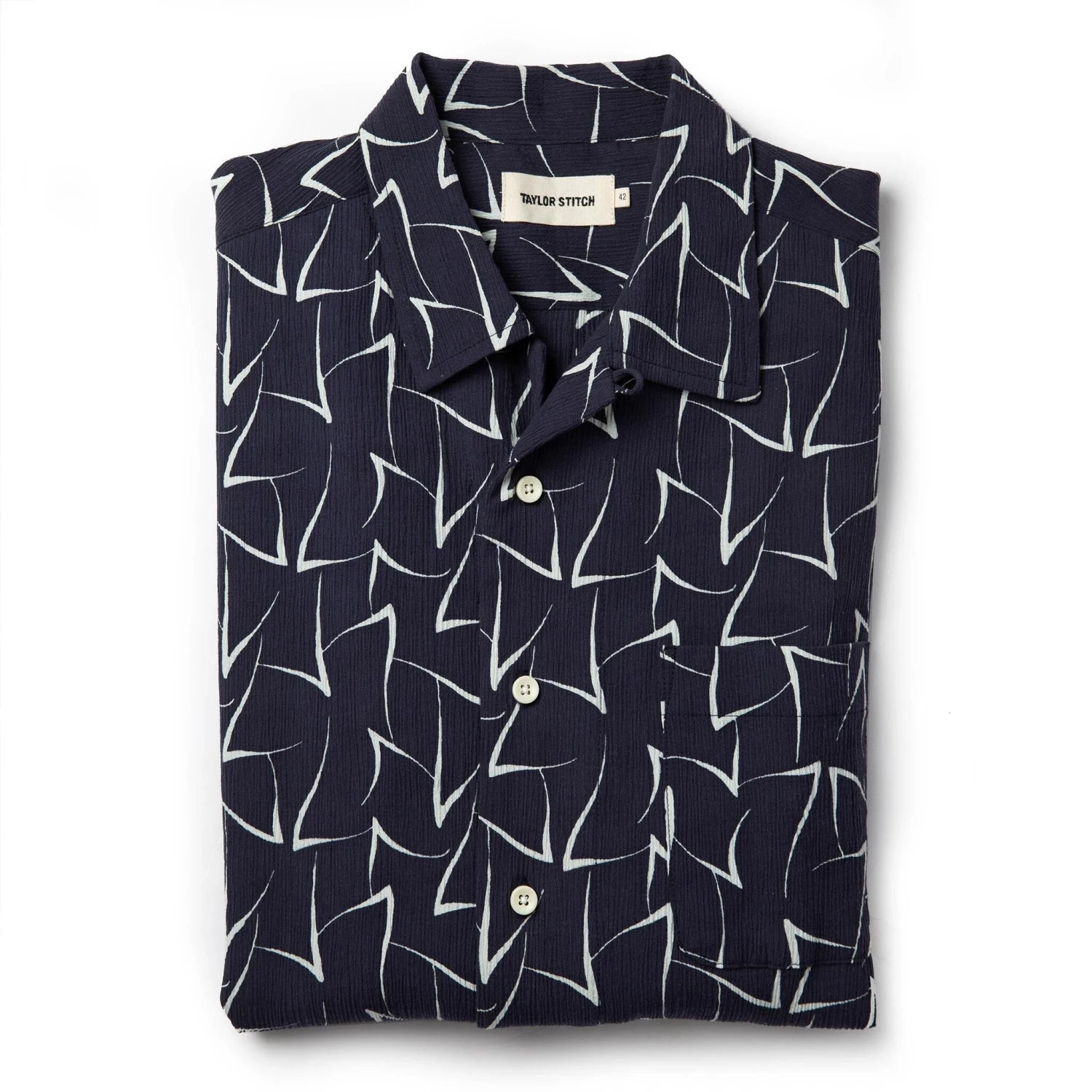 The Short Sleeve Hawthorne In Dark Navy Seagull - Image 8