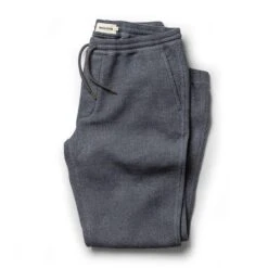 The Apres Pant In Charcoal Waffle
