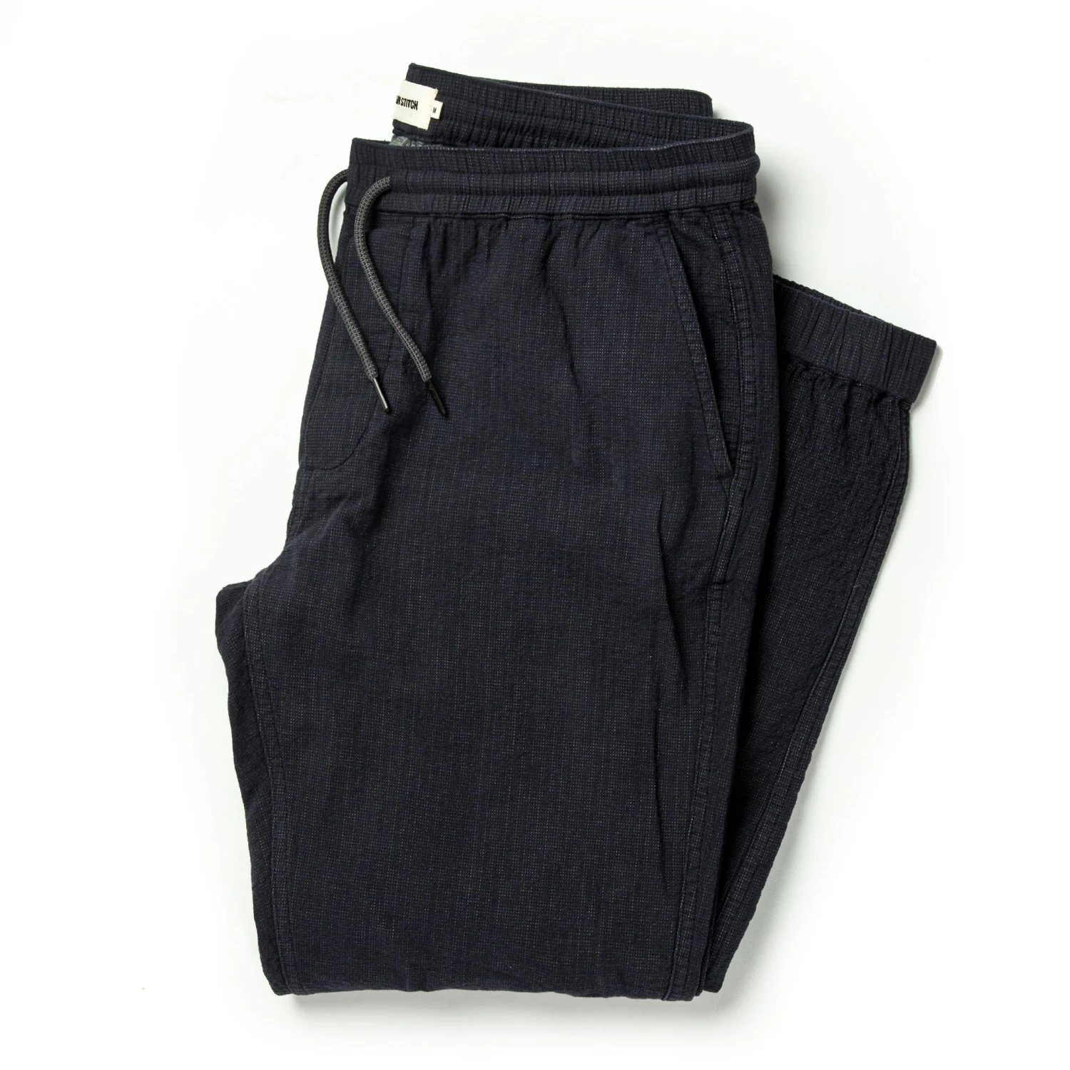 The Apres Pant In Coal Double Cloth