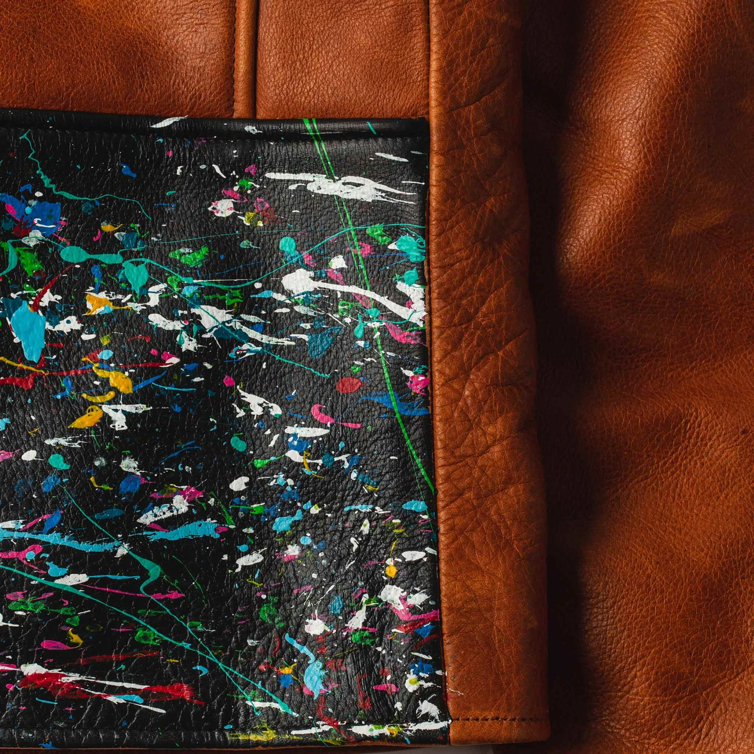 The Moto Jacket In Whiskey & Cosmos - Image 4