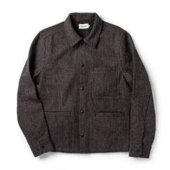 The Decker Jacket In Wool Beach Cloth