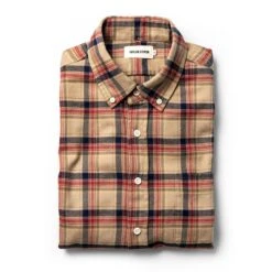 The Jack In Brushed Khaki Plaid