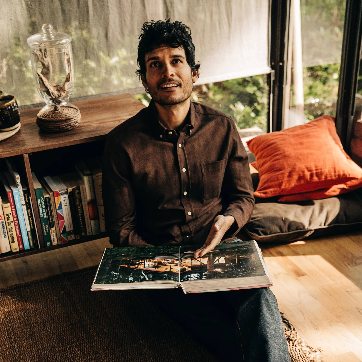 None The Jack In Brushed Rust Oxford - Image 2