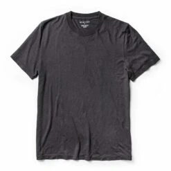 The Cotton Hemp Tee In Charcoal