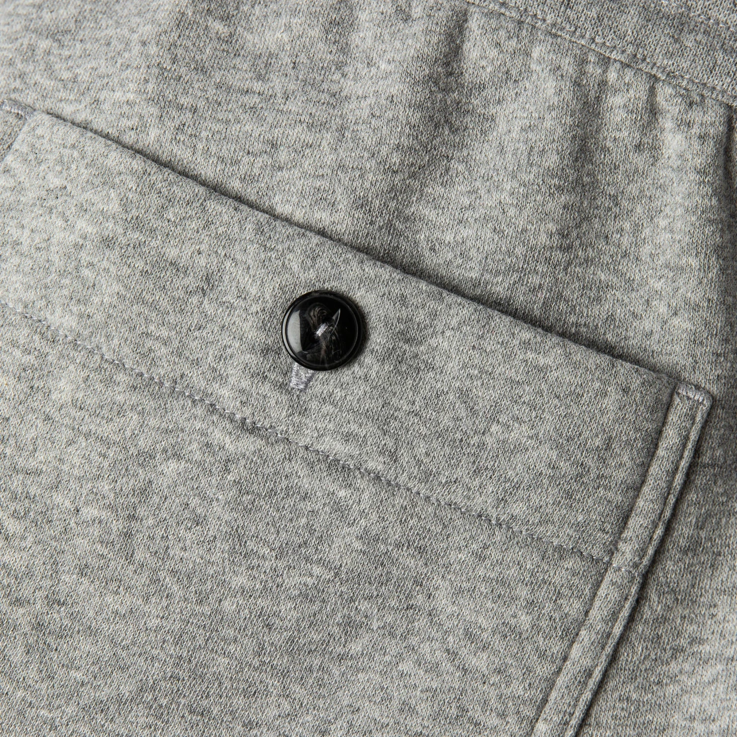The Heavy Bag Pant In Heather Grey Fleece - Image 8