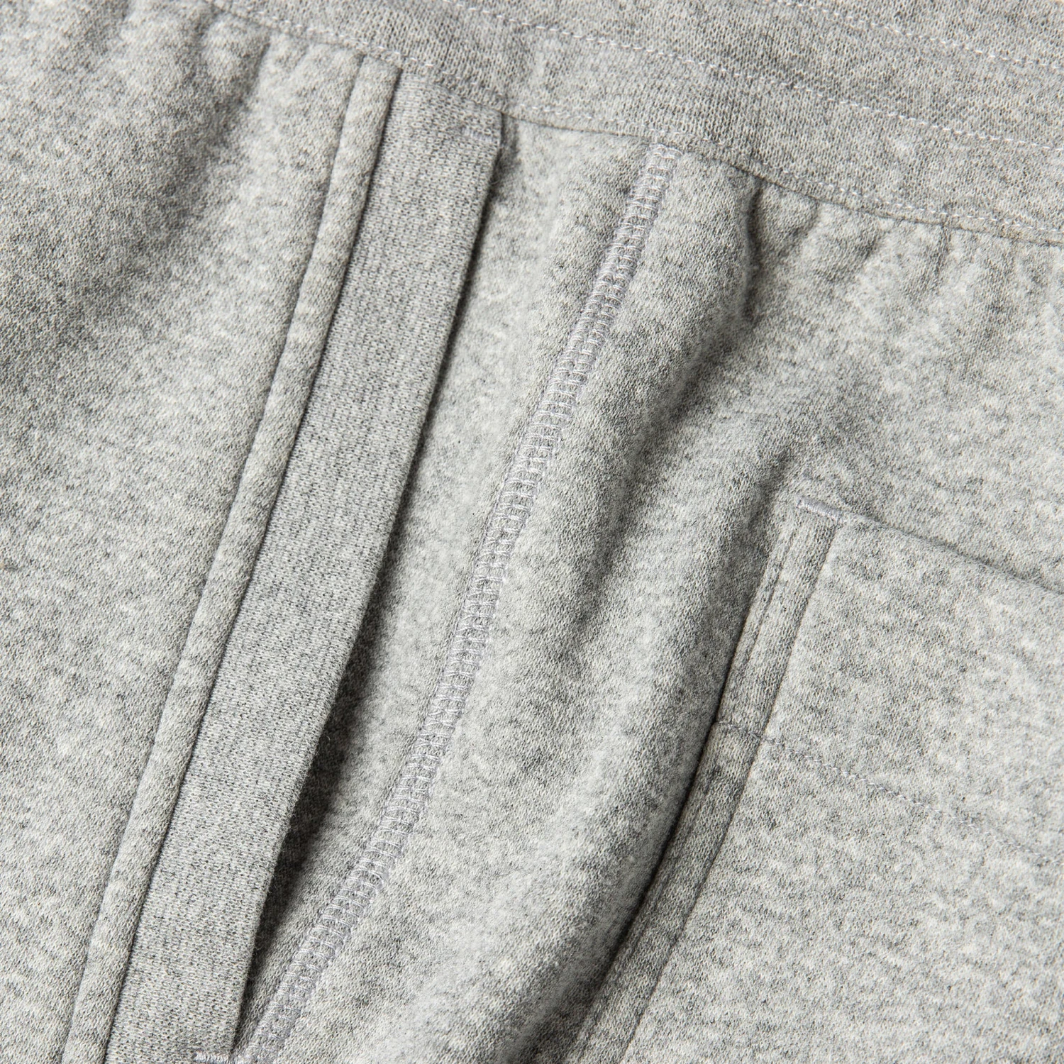 The Heavy Bag Pant In Heather Grey Fleece - Image 11