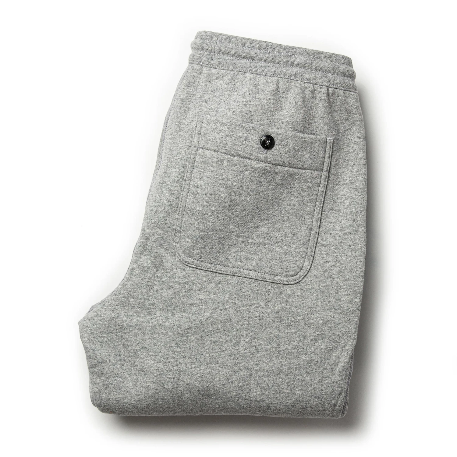 The Heavy Bag Pant In Heather Grey Fleece - Image 12