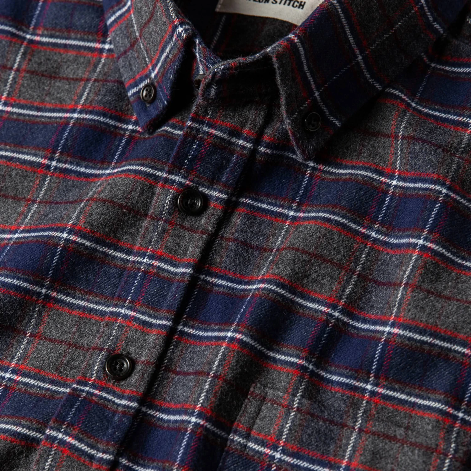 None The Jack In Brushed Grey Plaid - Image 6