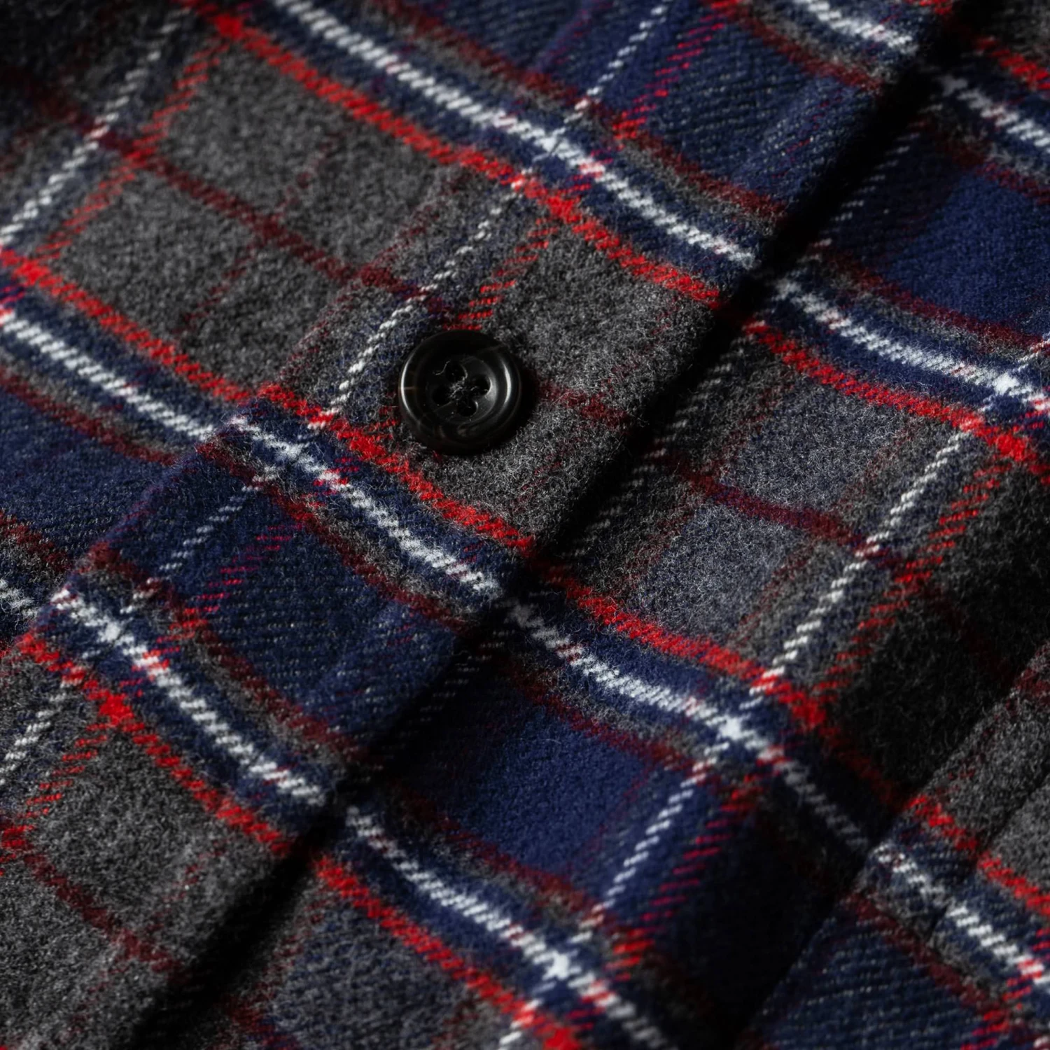 None The Jack In Brushed Grey Plaid - Image 7
