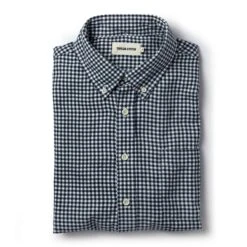 None The Jack In Brushed Navy Gingham