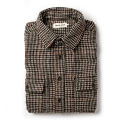 None The Leeward Shirt In Houndstooth