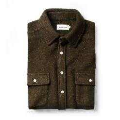 The Leeward Shirt In Olive Donegal