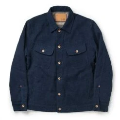 The Long Haul Jacket In Indigo Sashiko