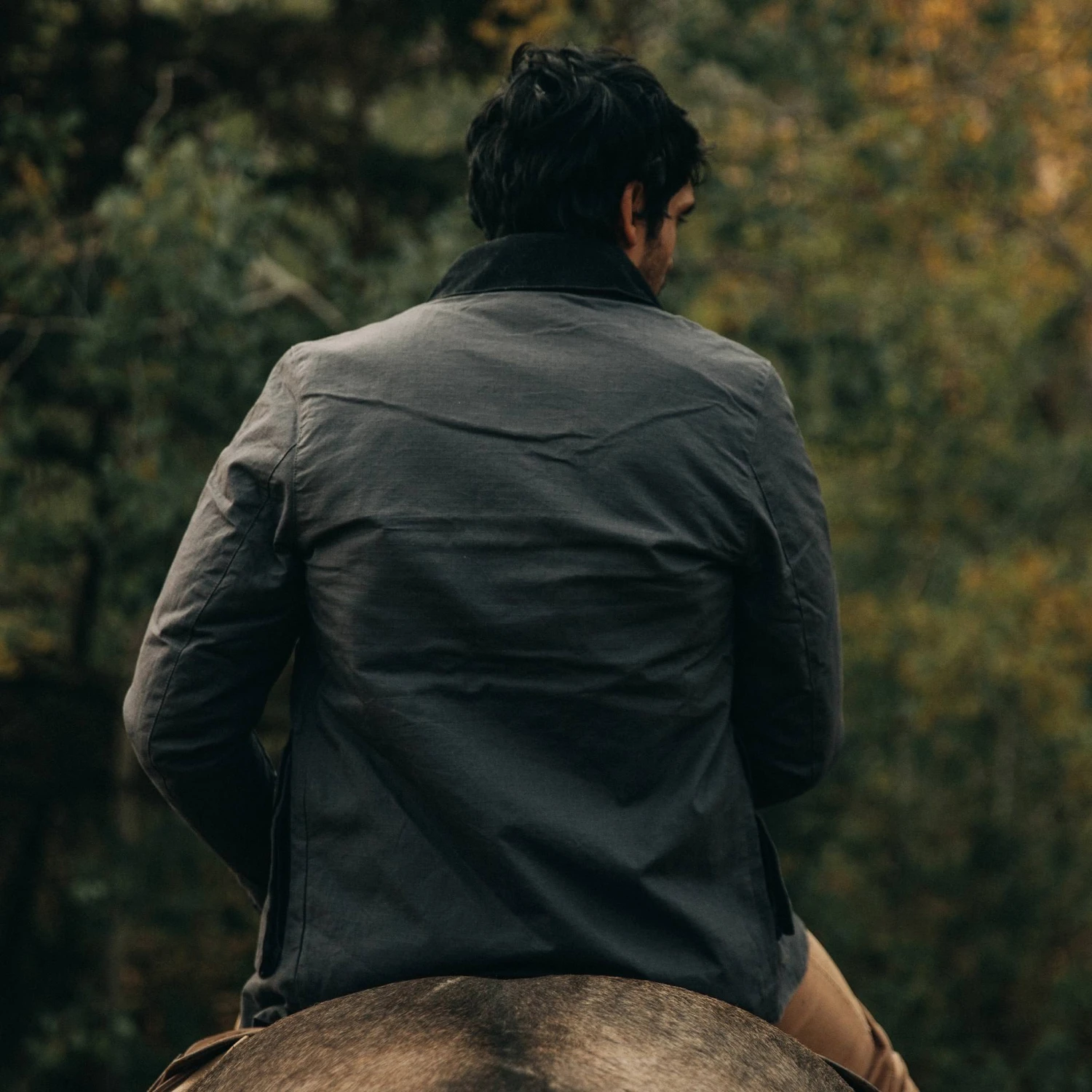 The Rover Jacket In Ripstop Slate Dry Wax - Image 6