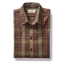 The California In Tarnished Brass Plaid