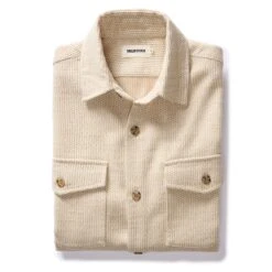 The Point Shirt In Natural Sashiko