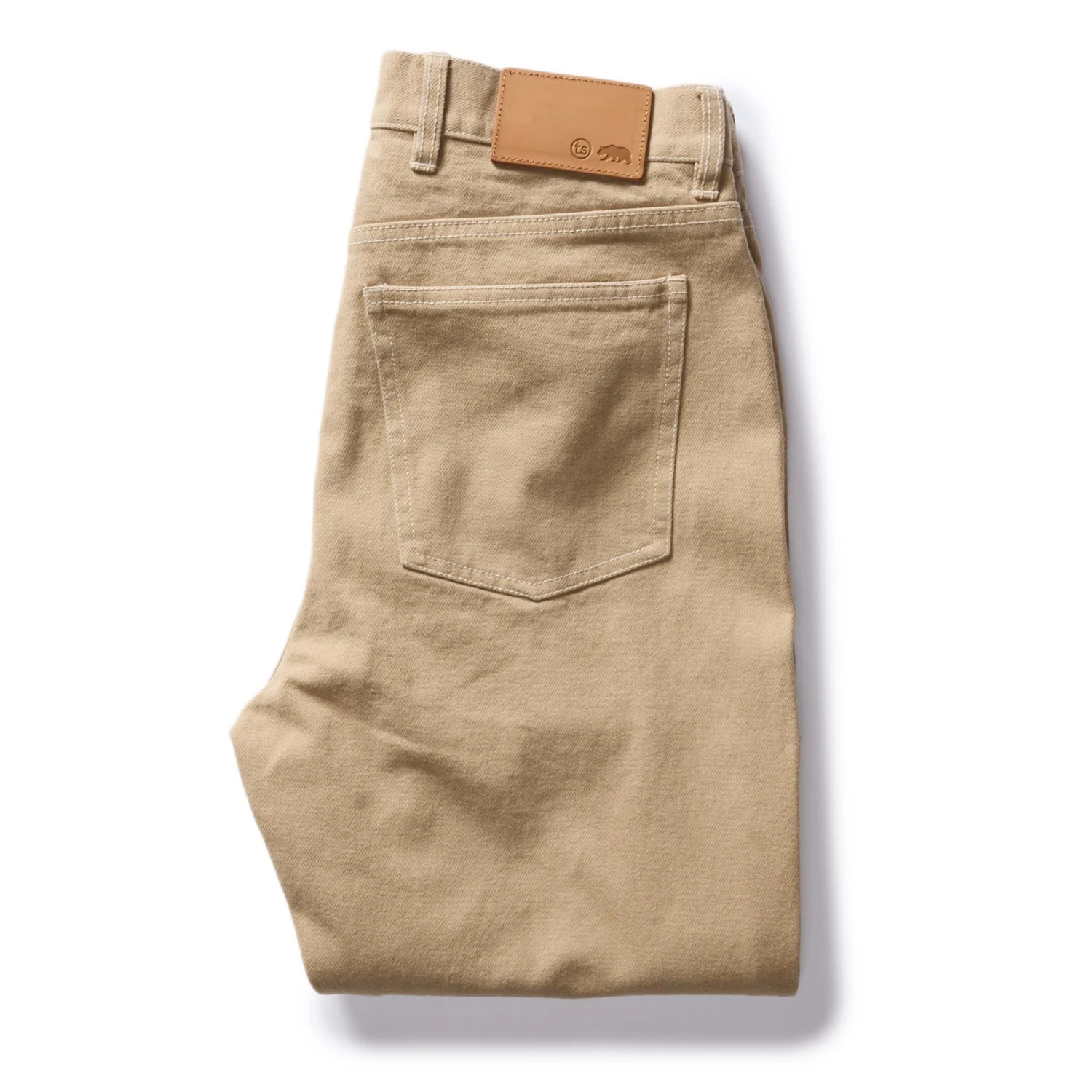 The Slim All Day Pant In Light Khaki Broken Twill - Image 6