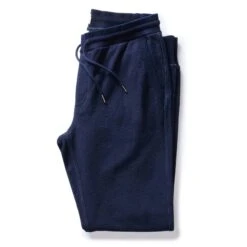 The Sunset Pant In Rinsed Indigo Terry