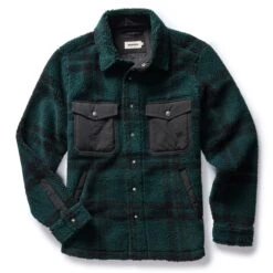 The Timberline Jacket In Dark Spruce Plaid