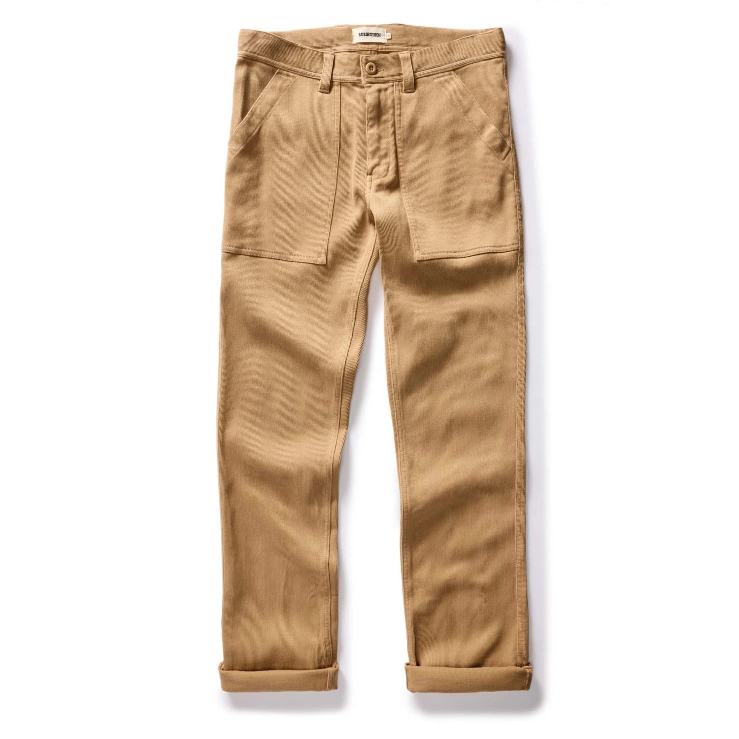 The Trail Pant In Light Khaki Bedford Cord - Image 6