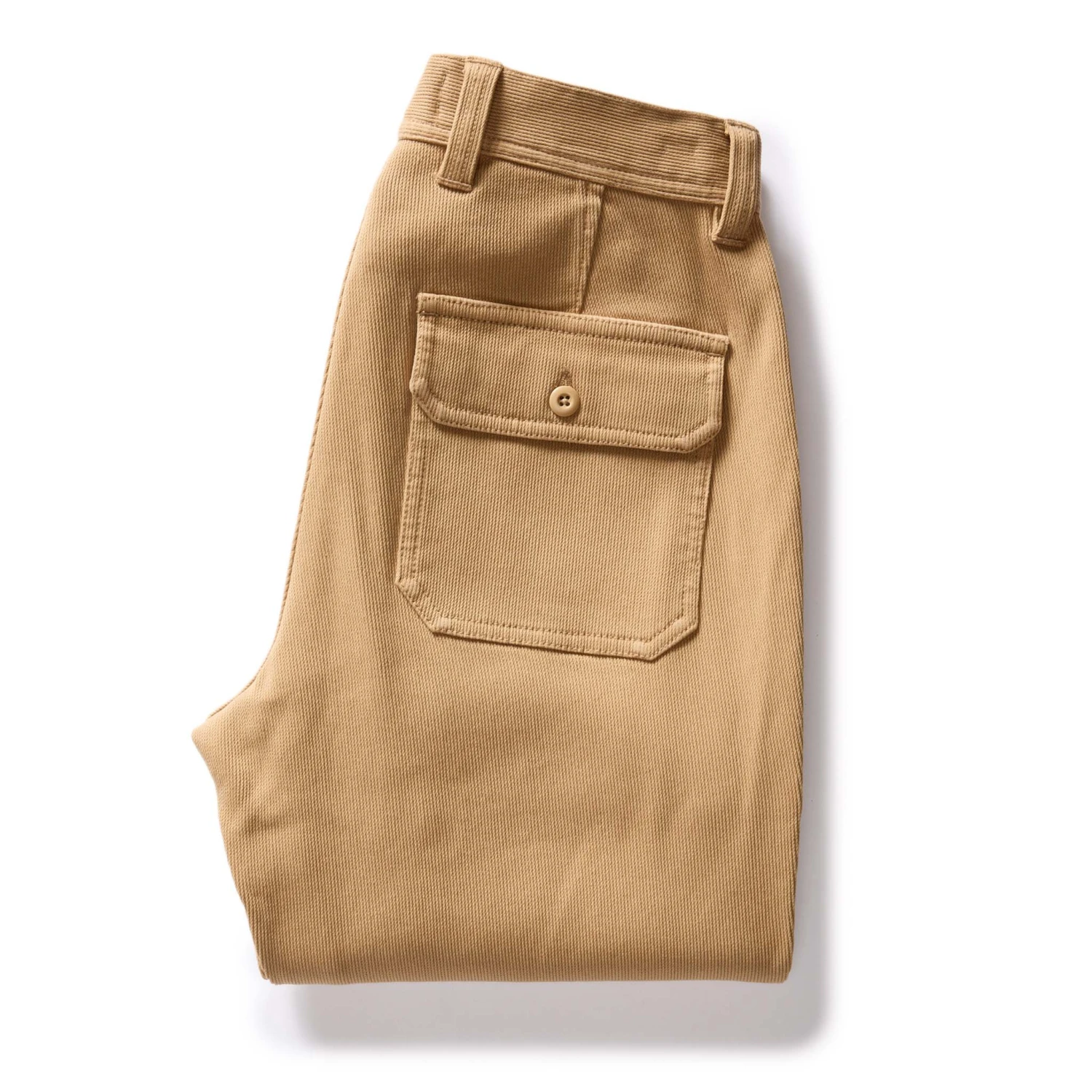The Trail Pant In Light Khaki Bedford Cord - Image 7