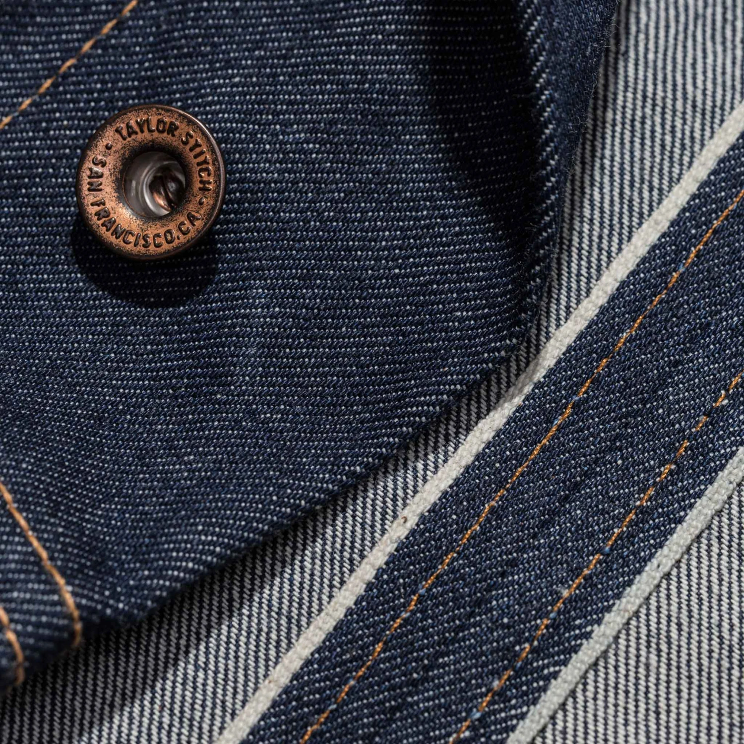 None The Long Haul Jacket In 110 Year Denim - Image 7