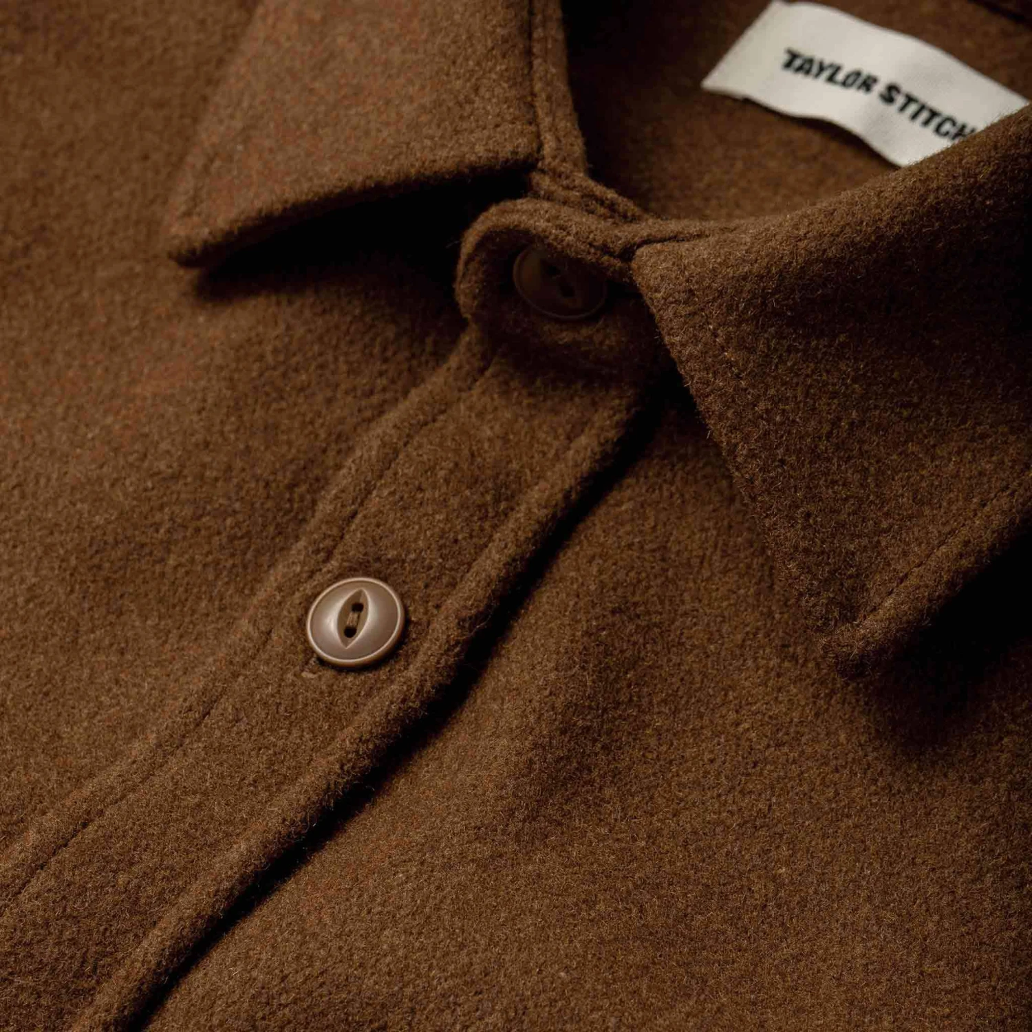 The Maritime Shirt Jacket In Rust - Image 9