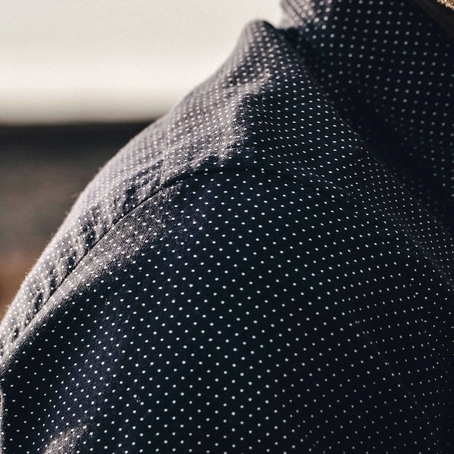 The California In White Jacquard Dot - Image 4