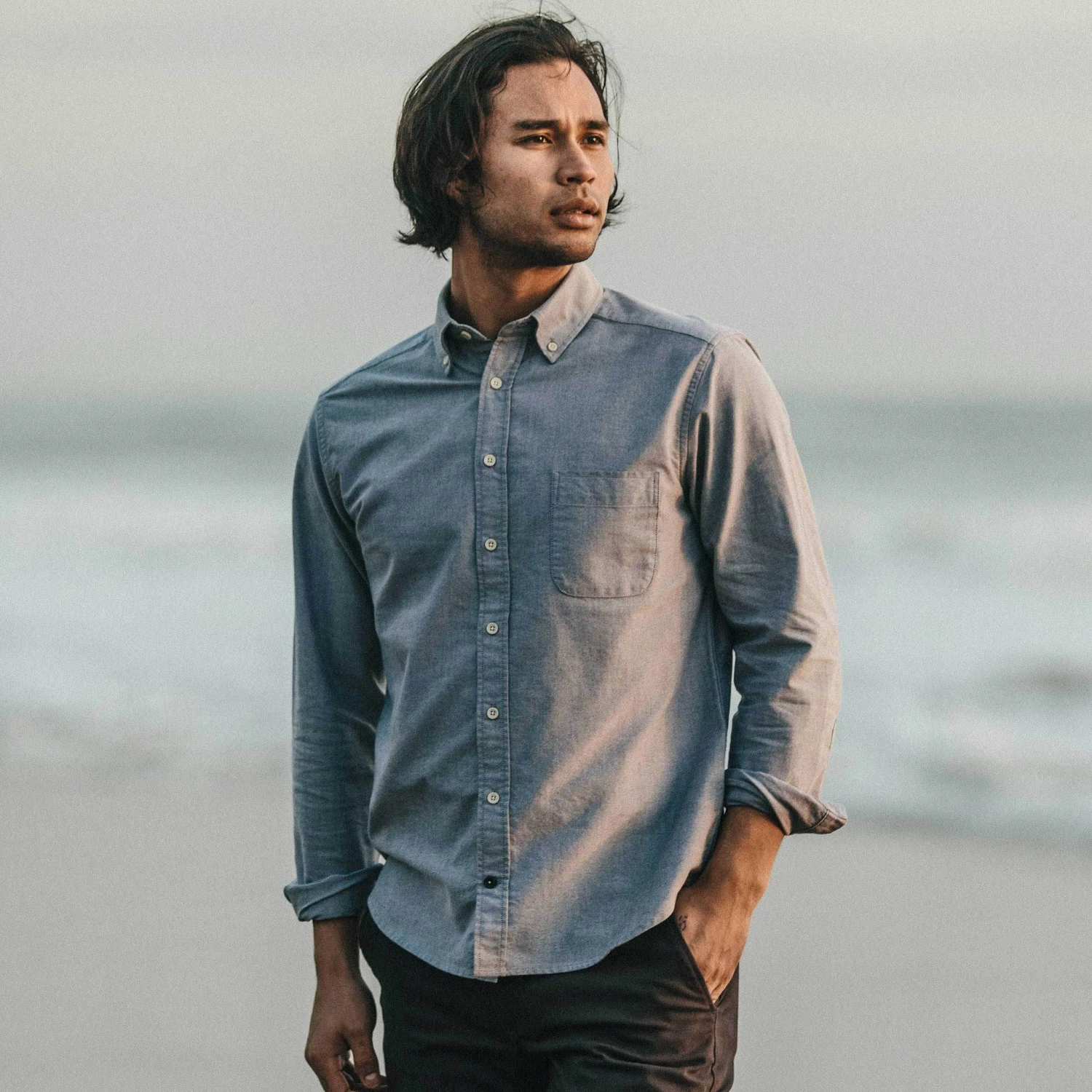 The Jack In Charcoal Everyday Oxford - Image 2