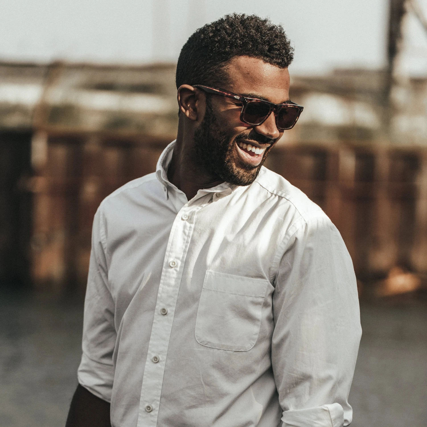 The Jack In Washed White Poplin - Image 5