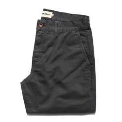 The Slim Chino In Organic Charcoal