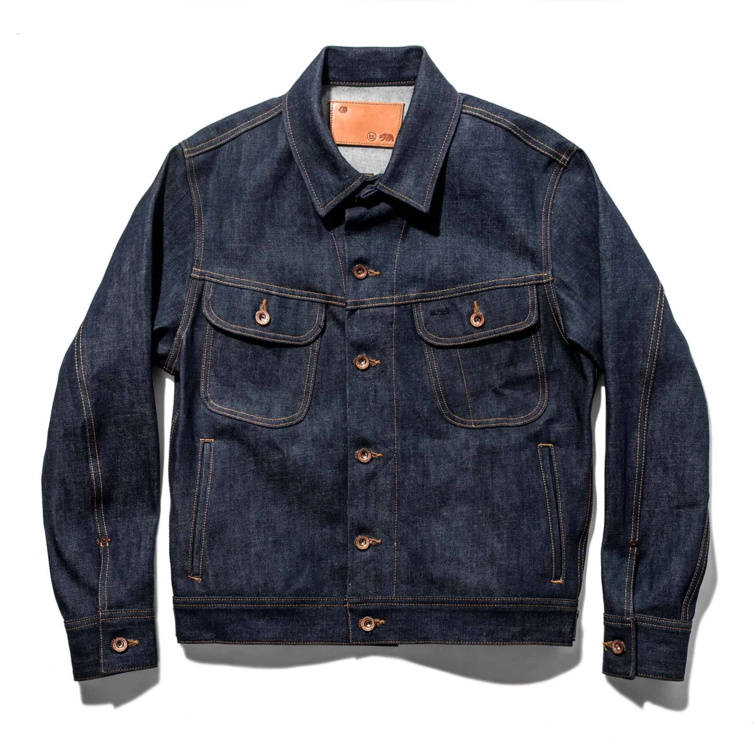 None The Long Haul Jacket In 110 Year Denim