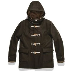 The Tomales Coat In Loden Wool