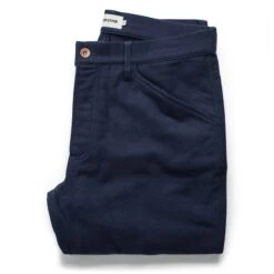 The Camp Pant In Navy Moleskin