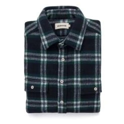 The Leeward Shirt In Navy Tartan